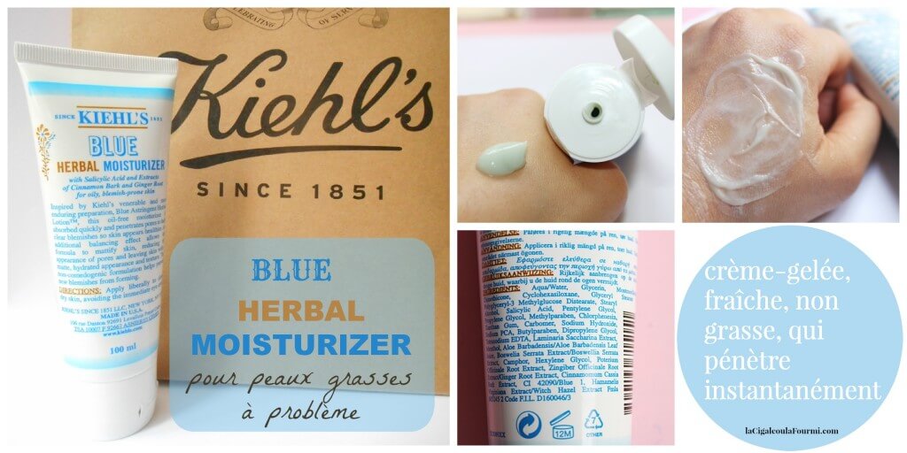 Kiehl's,Blue Herbal Moisturizer,ผิวมันถึงมันมาก